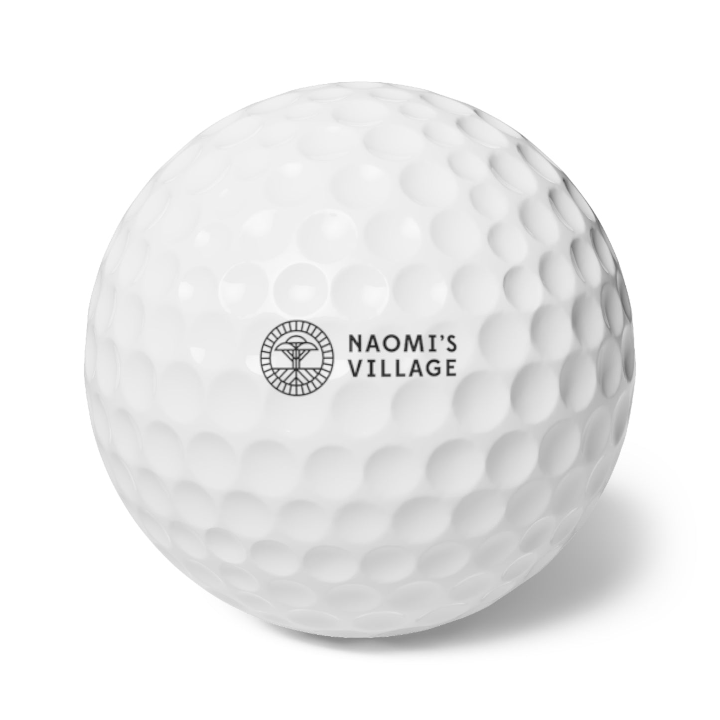 Naomi's Village Logo Golf Balls