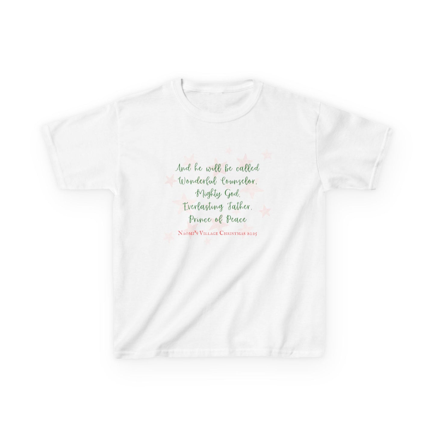 2025 Naomi's Village Kids Christmas Shirt