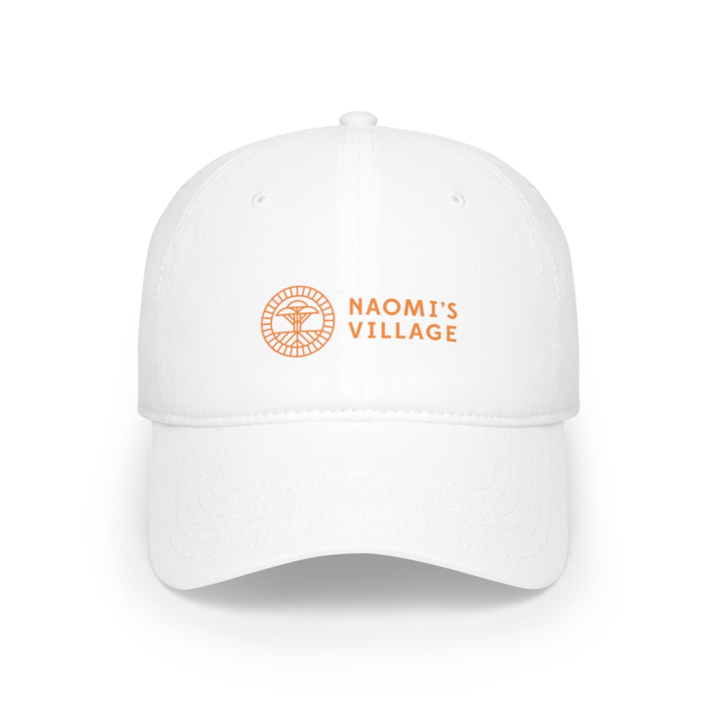 Naomi's Village Orange Logo Baseball Cap